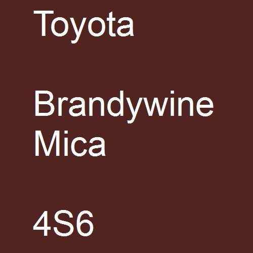 Toyota, Brandywine Mica, 4S6.